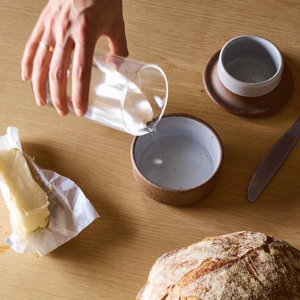 French Ceramic Butter Keeper