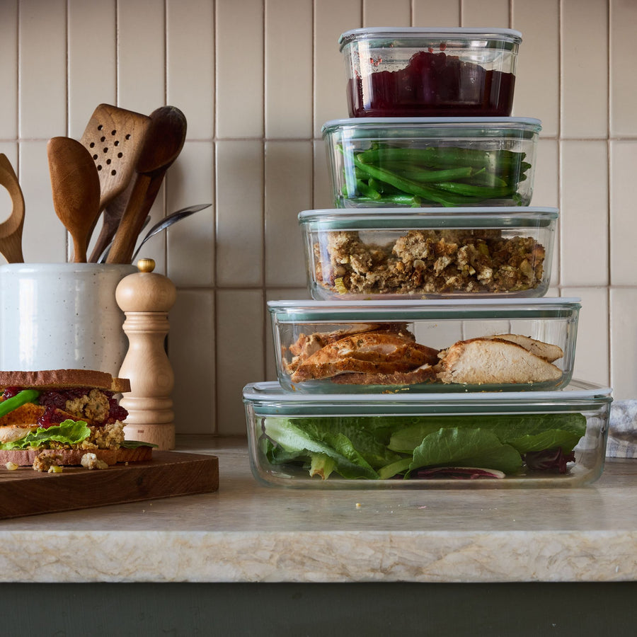 EasyClip Glass Food Storage Boxes