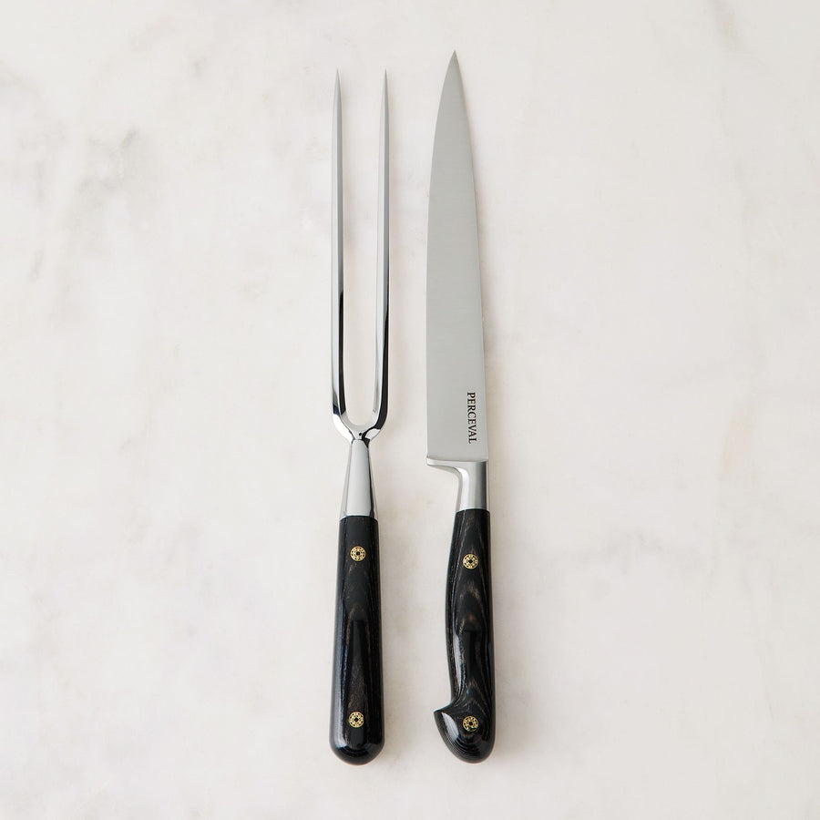 Perceval French Pakkawood Carving Set