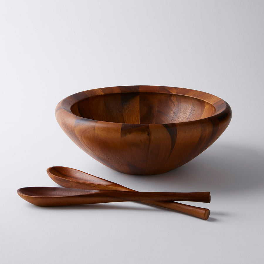 Dansk Acacia 3-Piece Salad Bowl Set