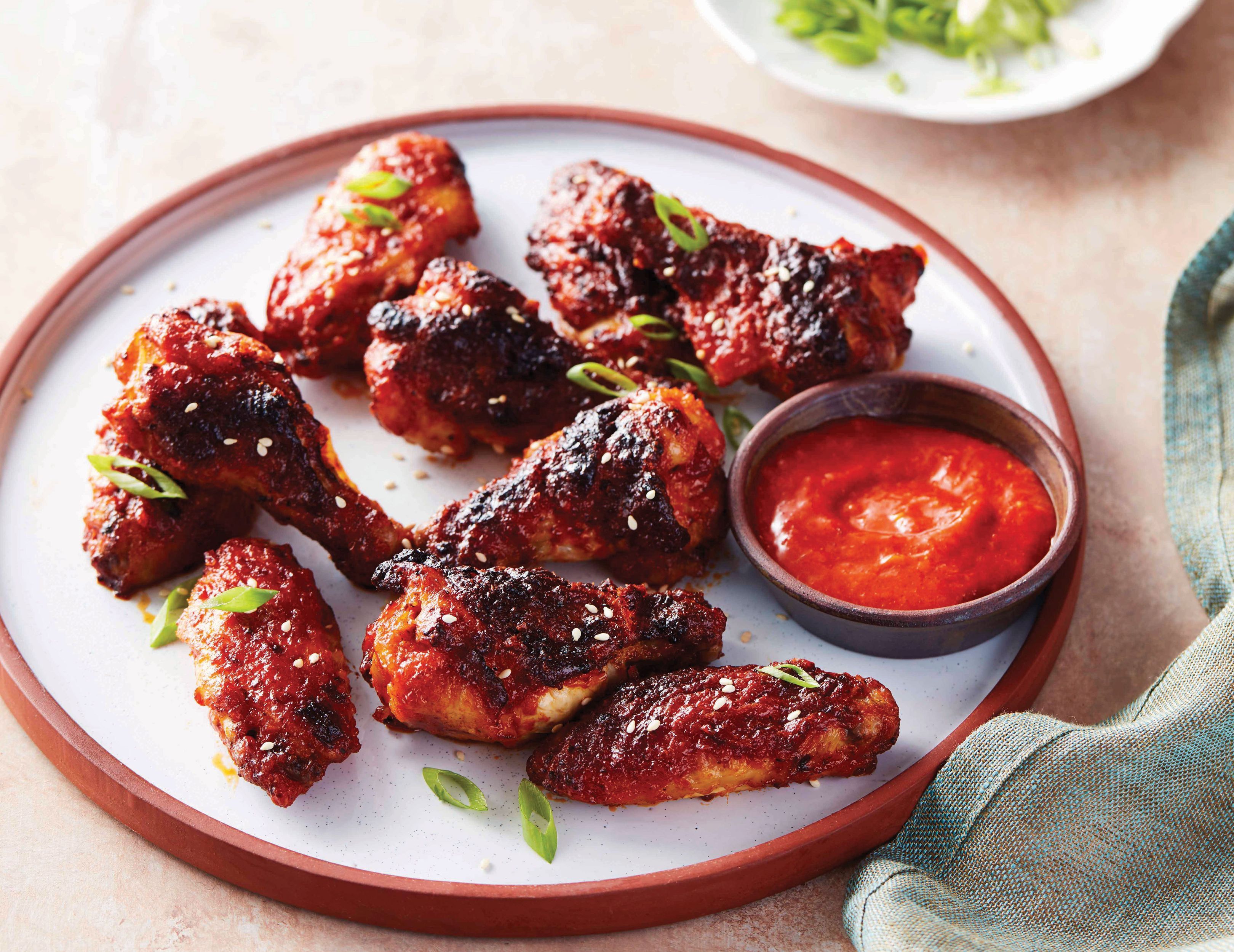 Air-Fryer Gochujang Chicken Wings
