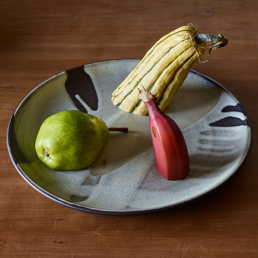 Handmade Stoneware Serving Plate by Studio Joo