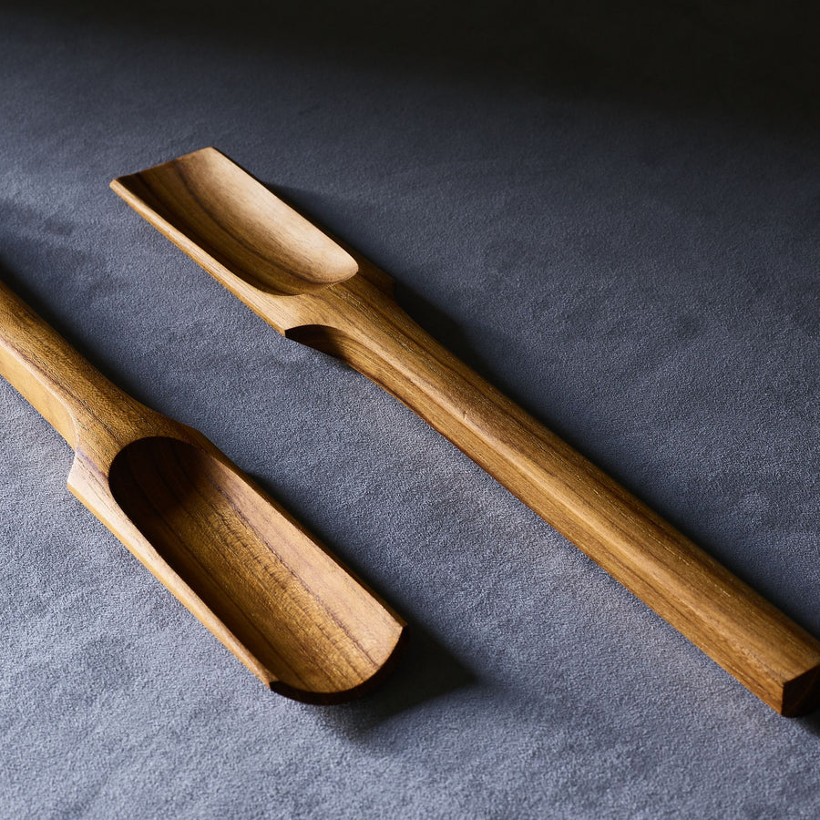 Dansk Teak Oar Salad Servers