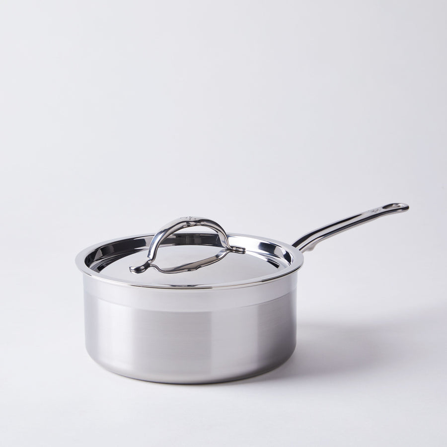 Hestan ProBond Forged Stainless-Steel Saucepan With Lid