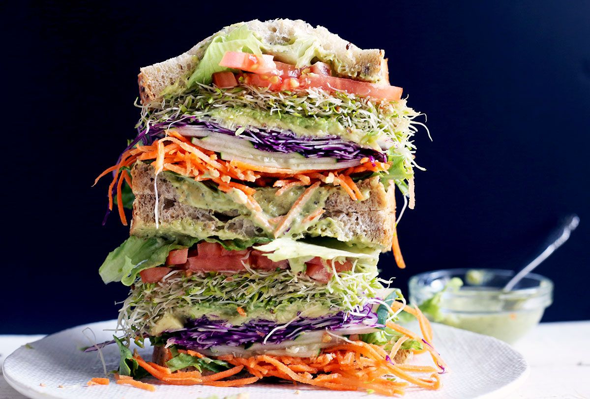 Summer Veggie Sandwich