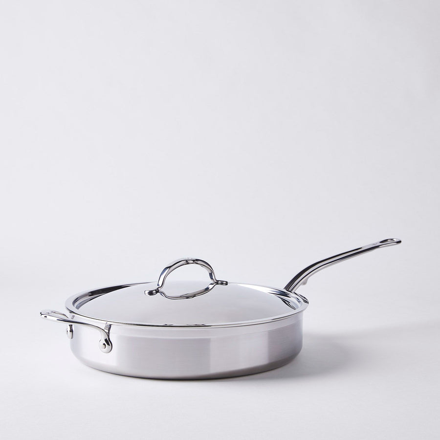 Hestan ProBond Forged Stainless-Steel Sauté Pan With Lid