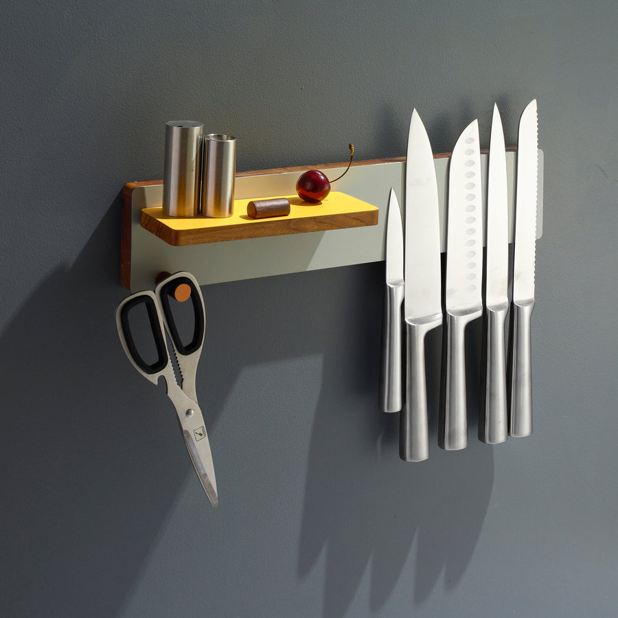 Ilan Magnetic Knife Rack - Gray