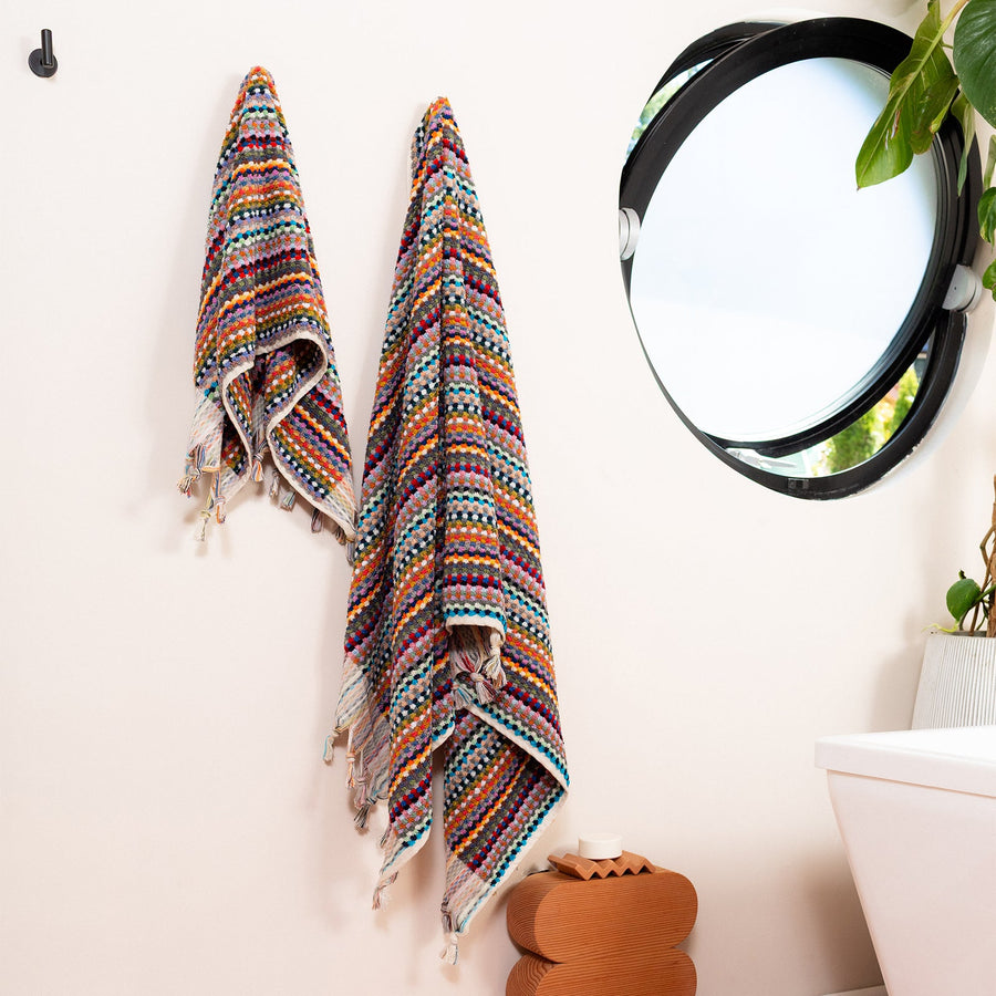 Organic Cotton Turkish Bath Sheet by Pigeon Toe Ceramics