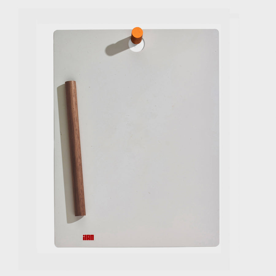 Ilan Magnetic Clipboard - Gray